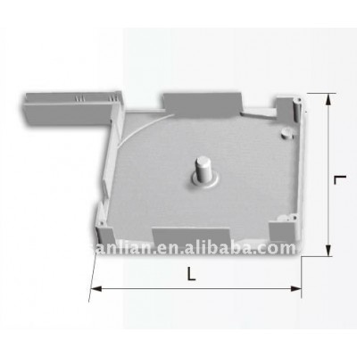 45 degree with 137mm Aluminum Endplate for Automatic Shutter