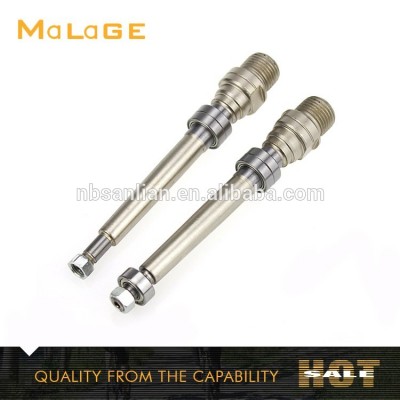 OEM titanium bicycle pedal spindle cnc machining , cnc spindle