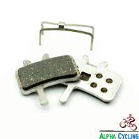 RESIN DISC BRAKE PAD FOR Avid Ball Bearing 7, Juicy 3/5/7 BB7 Mech, Ultimate Hornet, ALUMINUM ALLOY PLATE BACKING